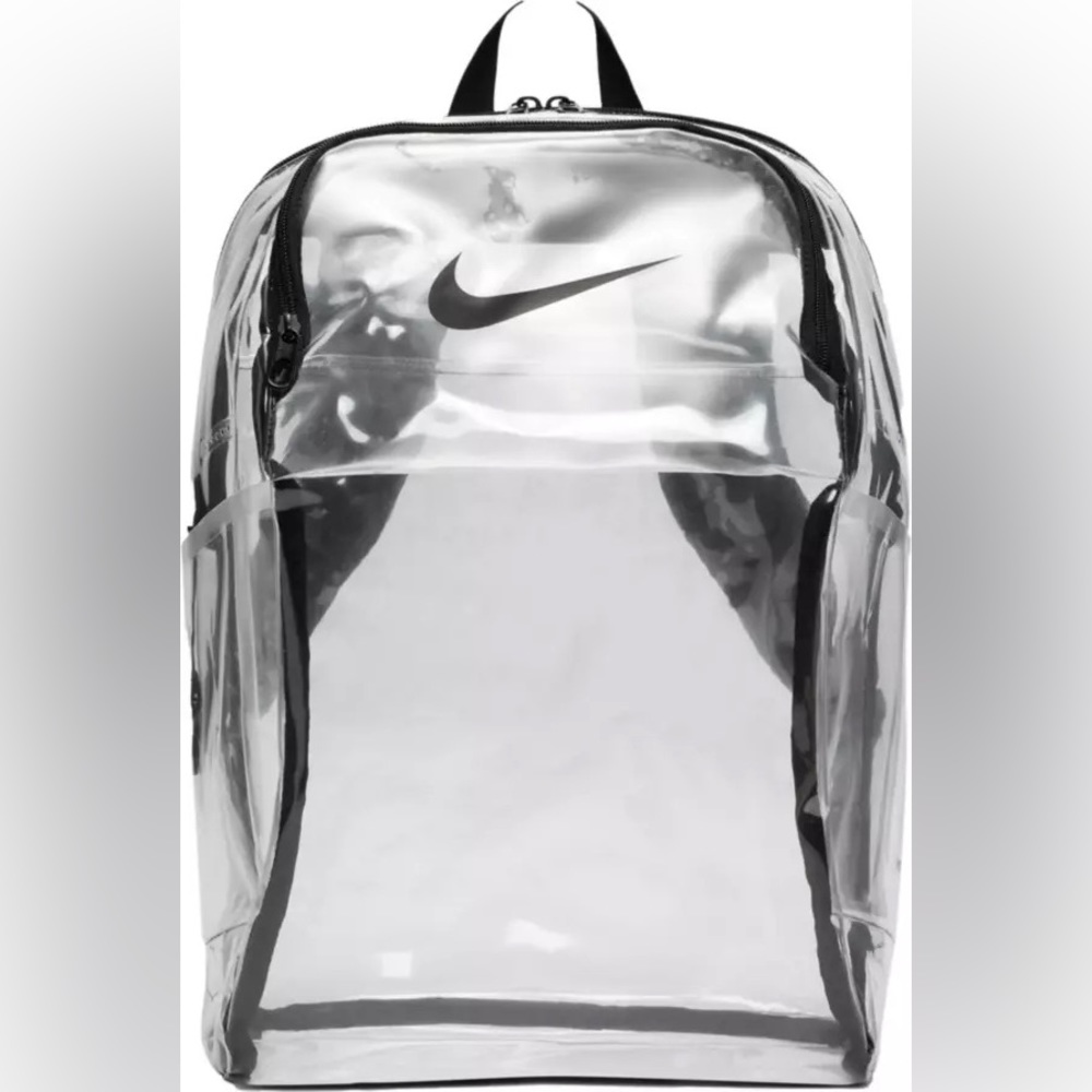 Nike, backpack, clear